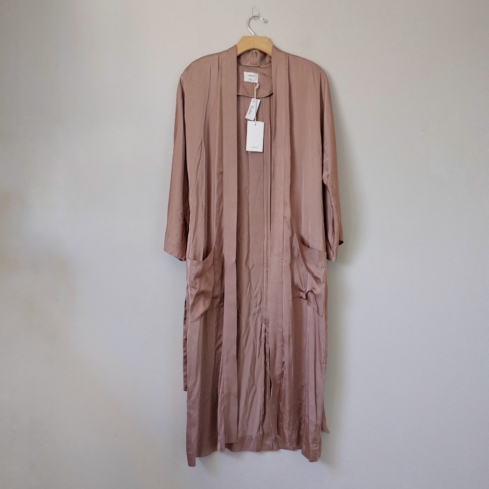 NWT Durante Jacket Robe Size Small Nutmeg - Picture 6 of 16